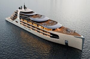 Megaiate de luxo Beyond Horizons da Mercedes-Benz: sistema de copropriedade